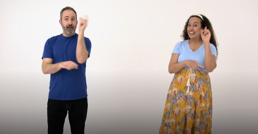 Still from the The Days of the Week video