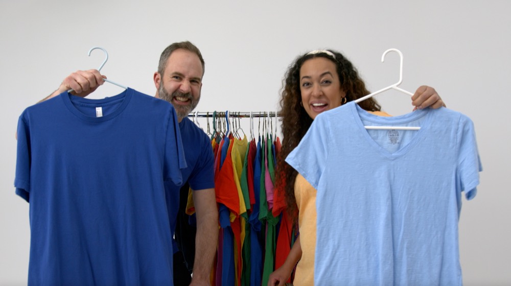 Still from the T-Shirt video